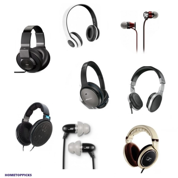 Different Headphone types 