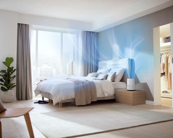 Locations of Air Purifier in Bedroom