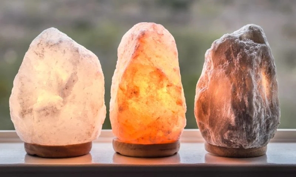 purify air in home with Salt Lamps